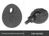 Beixin Universal Anti-slip Tripod Foot Pads for DSLR 3/8" Screw Monopod Base
