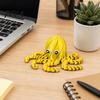 Octopus Sensory Toy 3D Printed Toy, Articulated Figurine with Movable Joints, Fidget Stress Relief Sea Animal for Kids Adults