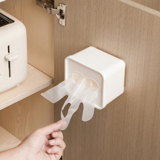 Stanz Freie Plastiktüte Sortieren Lagerung Organizer Rack Küche Badezimmer Wandb