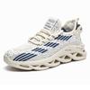 Men Flyknit Mesh Chunky Sneakers Breathable Lightweight Casual Walking Sports Shoes Non Slip Soft Sole Sizes 39-44 Daily Wear