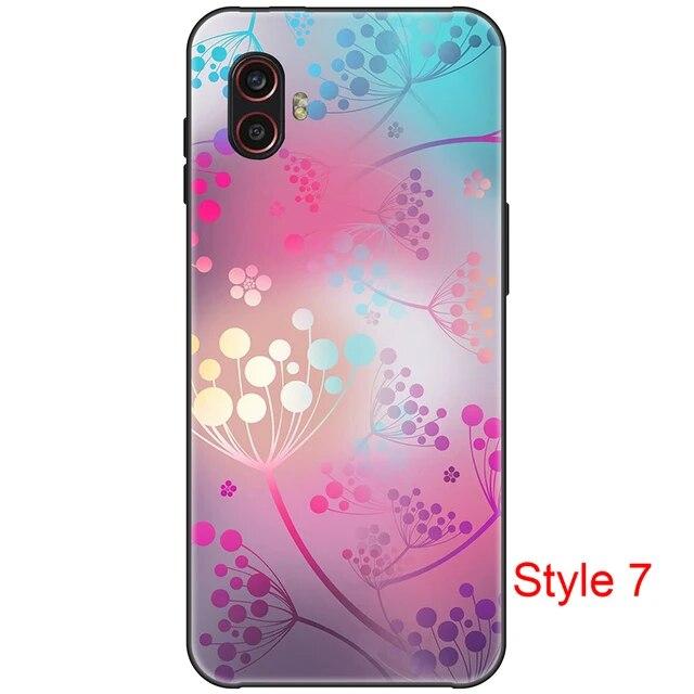 Pro Samsung Galaxy XCover 6 Pro Black Tpu Case na Samsung XCover6Pro nárazuvzdorný Kryt s plnou ochranou SM-G736U 6,6"