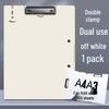 Thick A4 Clipboard with Double Clips and Loose-leaf Holder for Office Use