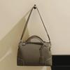 Women's High-End Genuine Leather Shoulder Bag - Large Capacity & Minimalist Design