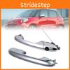 500 Fiat Offside Left Right Driver Side Chrome Outer Door Handle Accessories Car