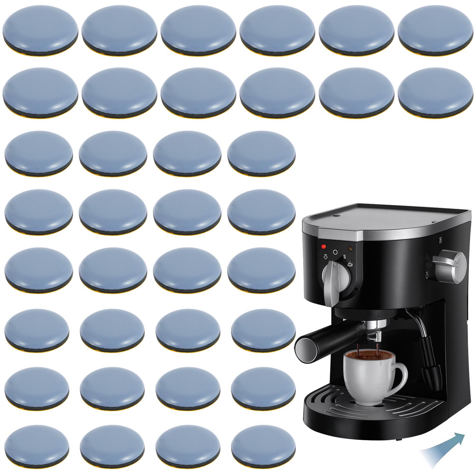 

36Pcs Kitchen Appliance Sliders Self Adhesive Chair Sliders Silent Air Fryer Round Self-Stick Furniture Moving Pads 19/22/25mm