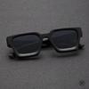 1 Stück Unisex Kunststoff Mode Quadratische Rahmen Sonnenbrille Für Street Photography Und Strand Ausflüge Fahrzubehör