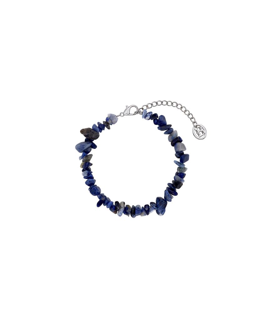 Scalettoblack Wsm017 Sodalite Stone Bracelet