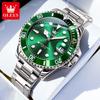 OLEVS Top Brand Luxury Men Watch Classic Original Quartz Watch For Man Stainless Steel Waterproof Luminous Mens Watches Reloj