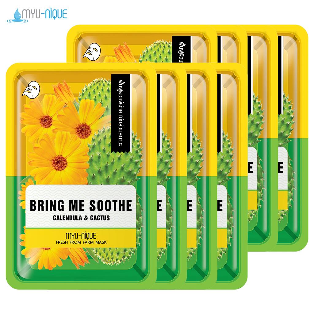 Sada pleťových masek Myu-Nique Fresh From Farm (25 g. x 8 ks)