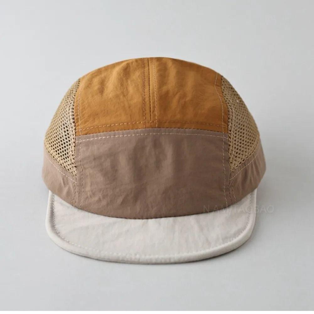 Quick Drying Mesh Baseball Cap UV Protection Color Splicing Hat Casual Sun Visor Cap  Sports Cap