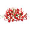 100pcs/lot Colorful Artificial Mini Mushroom Model Fairy Garden Plant Action Figure Miniature Crafts Decorations Stakes Craft