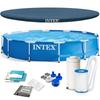 Frame Garden Pool 366 X 76 Cm 10 In 1 Intex 28212