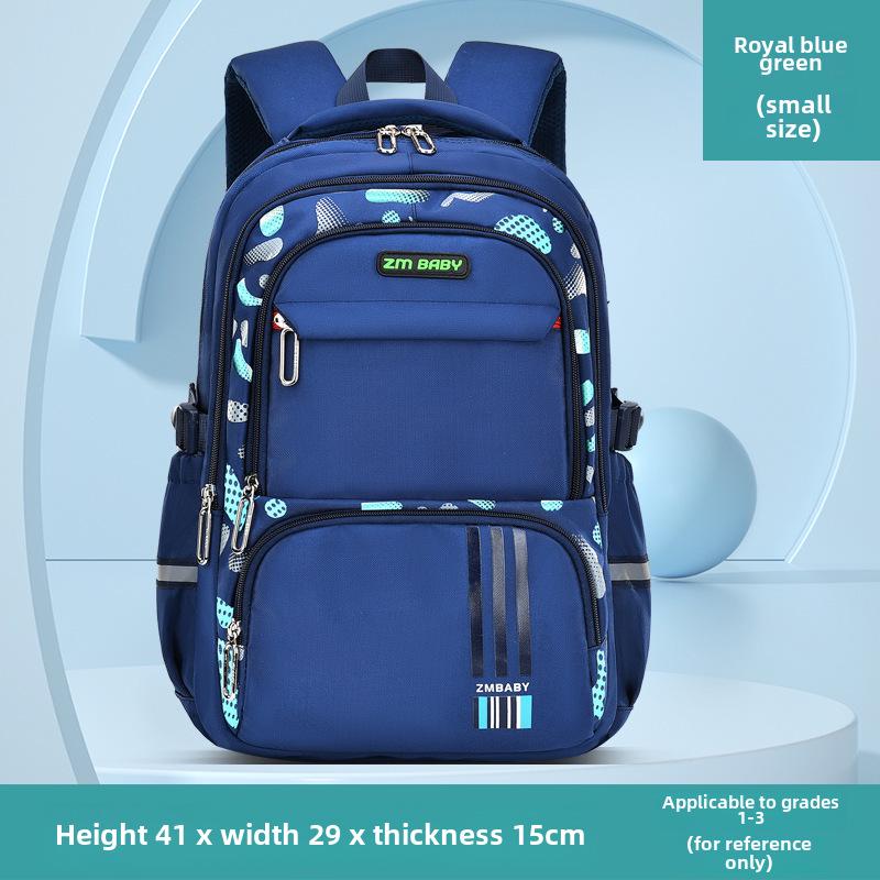 Lightweight, Large-Capacity Printed Backpack for Elementary Boys (Ages 6-12)