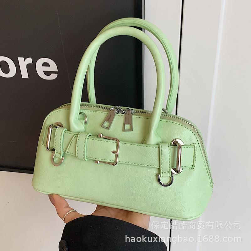 Summer popular small bag women's 2025 new high-end versatile messenger bag fashionable portable shell bag