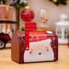 Santa Claus/Snowman/Deer Xmas Gift Box Decorative Christmas Tinplate Box  New Year