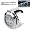 1in 7Celsius8in Handlebar Mount Thermometer ‑20 celsius  ‑ 50 celsius  Measuring   Weatherproof for Motorcycle(White )