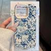 Blue And White Porcelain Flower Design Phone Case For iPhone 17 Pro 16 15 14 Plus 13 12 11 Pro Max 16E 17Air X XR XS Max Cover