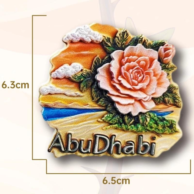 Abu Dhabi Fridge Stickers Middle East Travel Souvenirs The United Arab Emirates Fridge Magnets Home Decoration Wedding Gifts