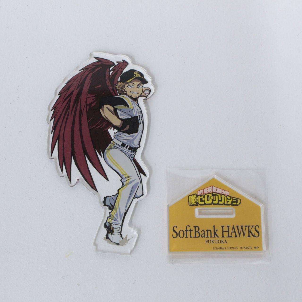 Used [Kakogawa Logistics] Used Hero Academia Softbank Hawks Collaboration Hawks Acrylic Stand My Hero Academia [741]