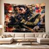 Moonwalk Dance Legend Large Wall Tapestry,Ideal for Office Backdrops, Holiday Gifts, Home Decor (Living Room, Bedroom, Dorm, Parties), and Outdoor Cel