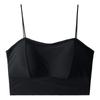 Thickened 4 Cm Chest Pad, Summer Ice Silk, Large U Back, Sling, Beautiful Back, Chest-wrapped Tube Top, No Steel Ring Backing, Underwear, Bra.