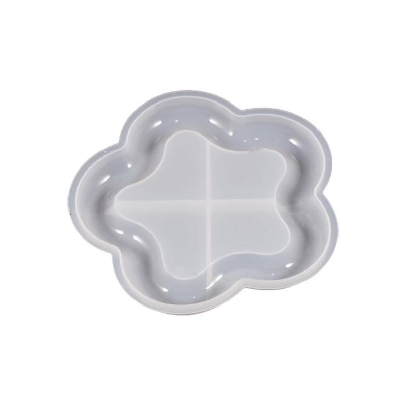 Gemeotric Love Bear Coaster форма силиконовые формы из смолы Diy кристаллический клей лоток для хранения формы для изготовления тарелки для хранения фруктов