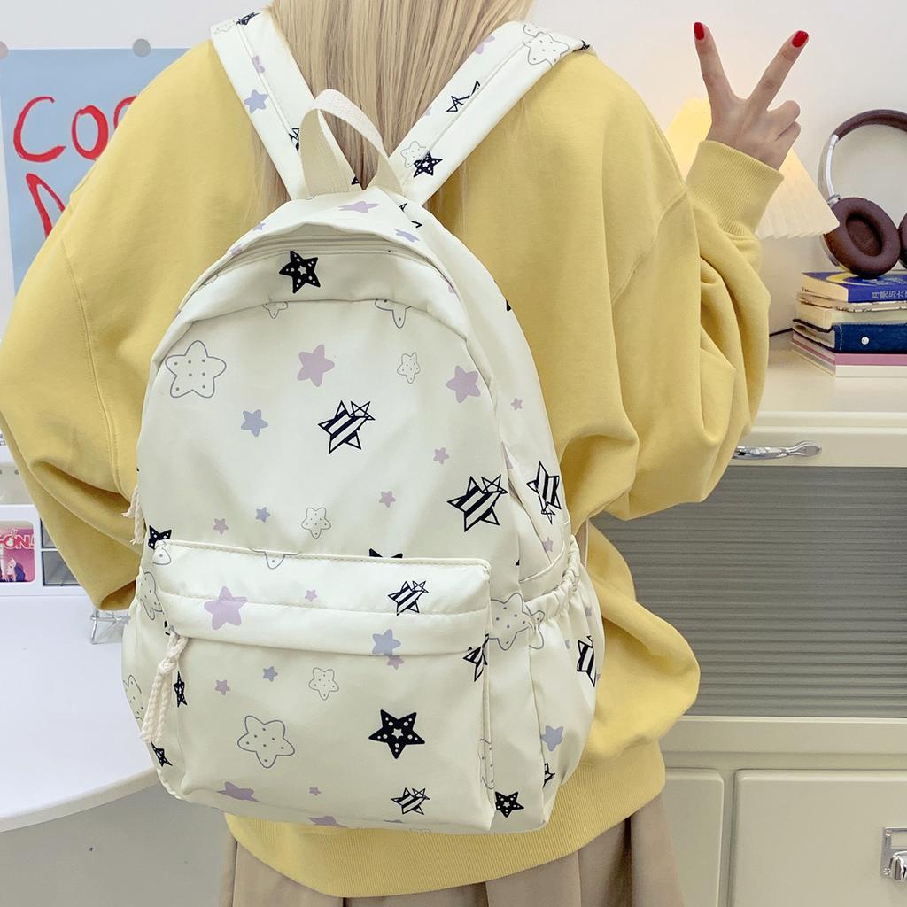 Schoolbag Large Capacity High Value Backpack High School Student Campus School Bag Female Commuter Leisure Travel Backpack Female