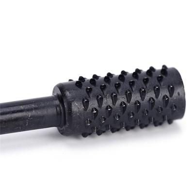5Pcs Schwarz Stahl Rotary Burr Set 1/4'' 6Mm Schaft Holz Raspel Bohrer Bits Hause Werkzeug