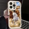 Phone Case for iPhone 17 Air 16E 15 16 Pro Max Ferghana Horse Animal Cover 14 Plus 13 12 Mini Soft Shell Silicone Fundas