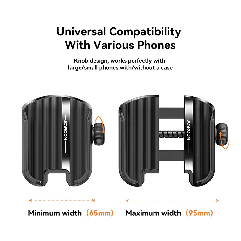 JOYROOM JR-ZS431 Bicycle Handlebar Phone Holder 360 Degree Rotation Cellphone Bracket