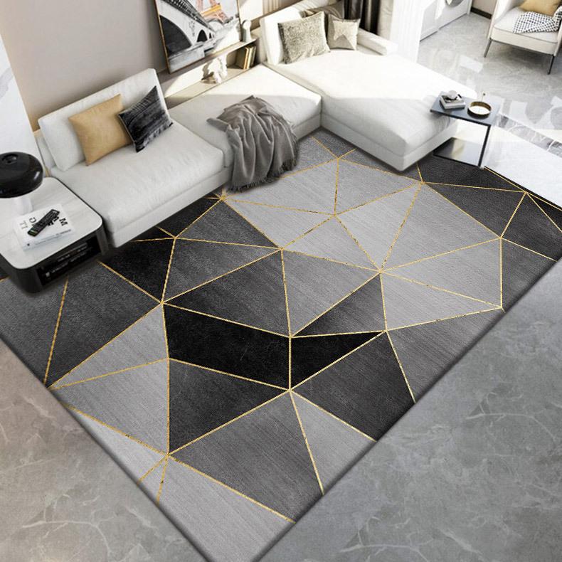 WTEMPO Living Room Carpet Simple Coffee Table Sofa Bedroom Bedside Carpet Home Carpet Mat