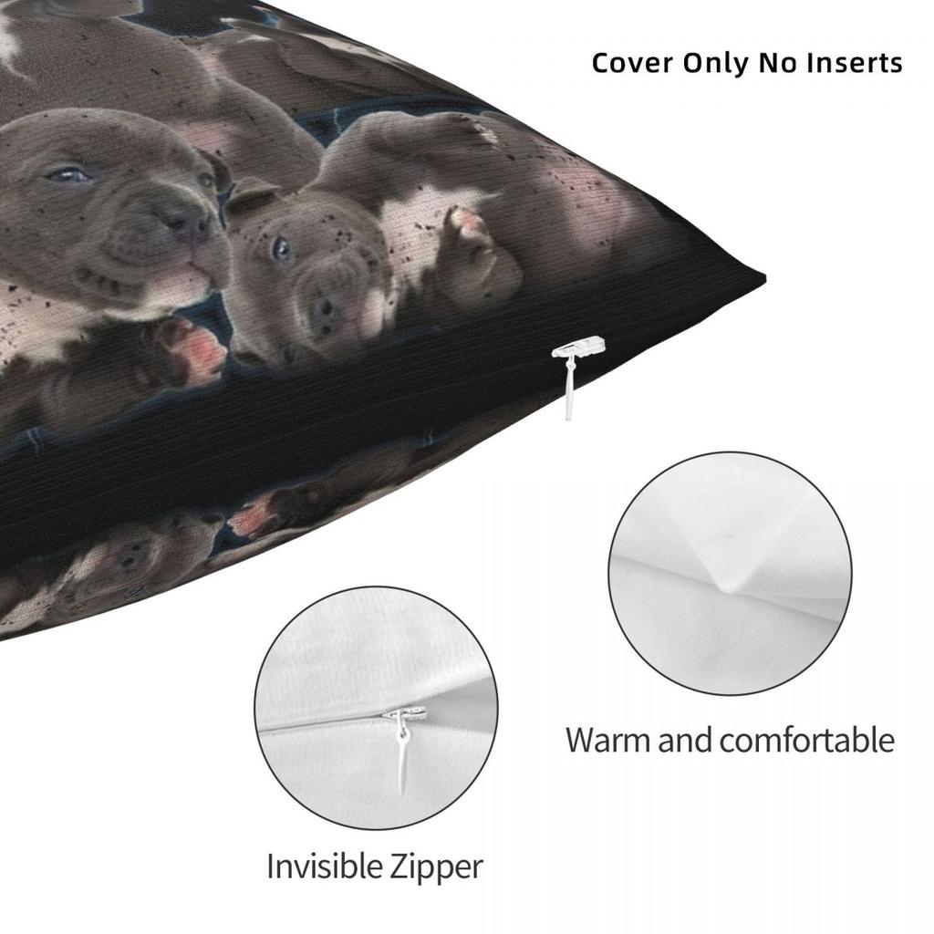 Pibbleholic Pibble Hund Meme Wasch Mich Bauch Kissenbezug Neuheit Kissenhülle Kissenbezug Kissenbezüge Für Wohnzimmer Stuhl