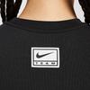 Nike Sportswear Fashion Slim Fit Short Sleeve T-Shirt Women Tops Black HQ1710-010