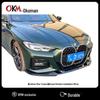 Kompatibler Frontlippensplitter für BMW 4er/i4 G22/G26 (2021-2025) (Bohrerfreie Modelle für zwei Türen)
