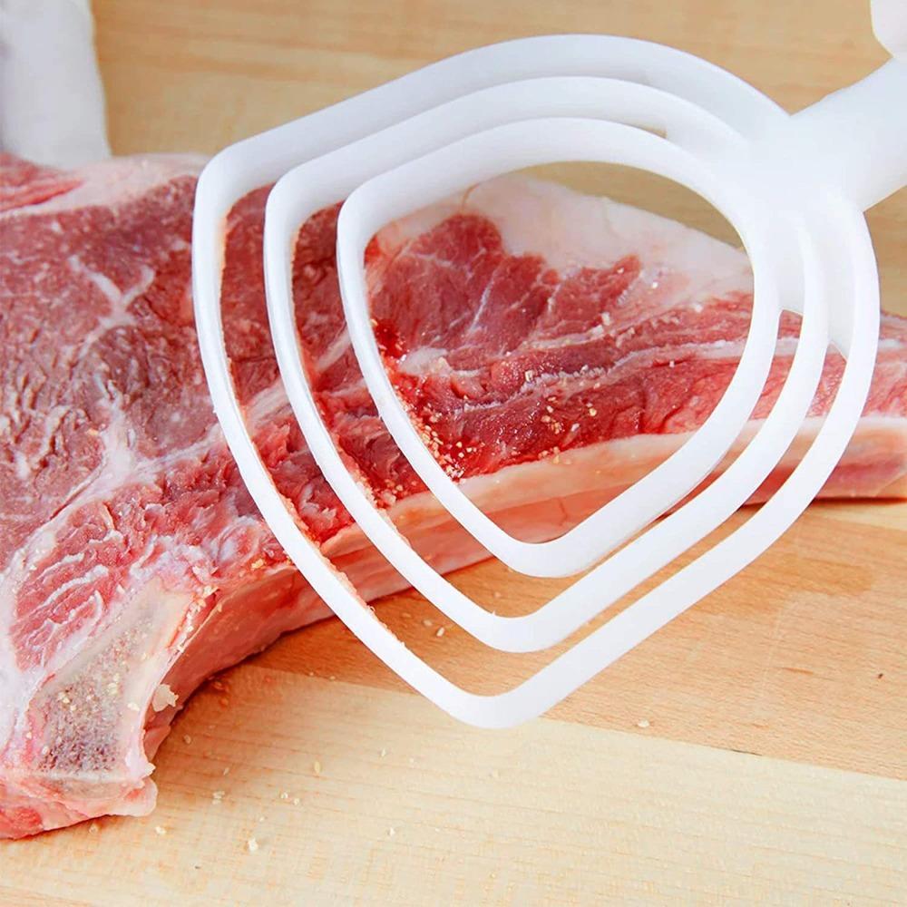 4pcs Plastic Meat Scraper Handhold Bone Scraper Multifunctional Fish Scales  Home Use