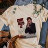 Johnny Hallyday Top Unisex Y2k Tshirt Female Graphic Clothes