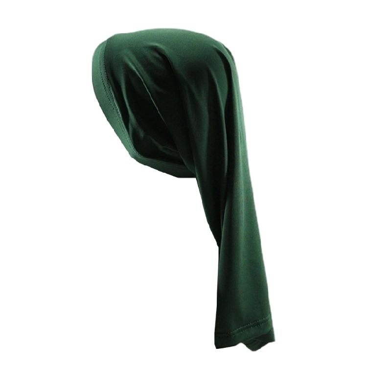 Dreadlock Cap Solid Color Durag Breathable Lining Bandana Turban Hat for Casual Wear