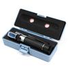 Salinity Meter Refractometer Dual Scale 1.0 to 1.07 S.G. Salt Tester for Drinking Water Aquarium Salt Test Tester Seawater