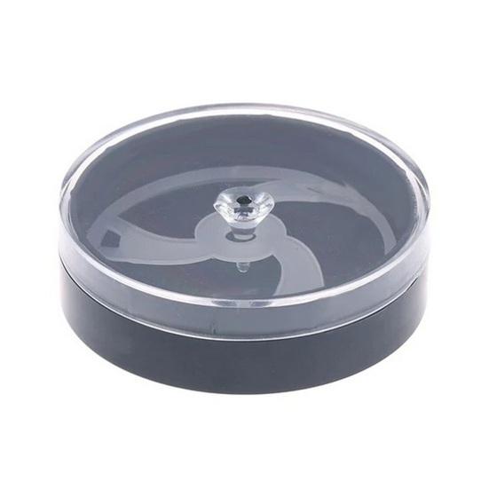 

Коробка для зберігання циферблатів годинників з регульованими відділеннями Органайзер для зберігання запчастин годинників Пилозахищений Ударостійкий Органайзер чорний