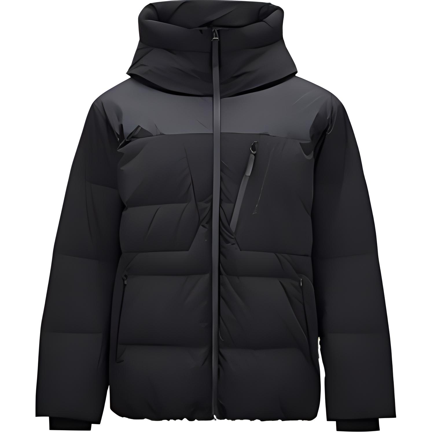 Skechers Серия Outdoor Однотонная Утепленная Удобная Модная Пуховая Куртка Унисекс Верхняя Одежда Угольно-Черный L324U152-0018 S