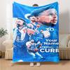 Golden State Warriors Curry Personalized Name Blanket Multi-purpose Personalized Blanket Comfortable Throw For Living Room Office Chair Office Picnics