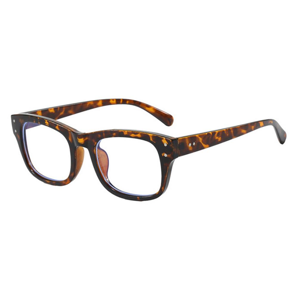 Vintage Glasses High-Quality Anti-Blue Light Glasses Black Frame Glasses Fashionable For Work Long Screen Time Casual Outings