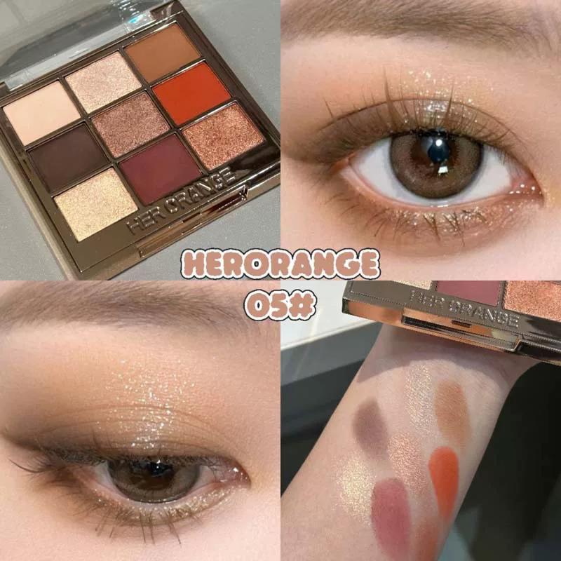 A Divine Palette! Ice Blue High-Intelligence Smoky Fine Shimmer Non-Flying Powder Blue Eyeshadow Palette 2026 New Hot Item