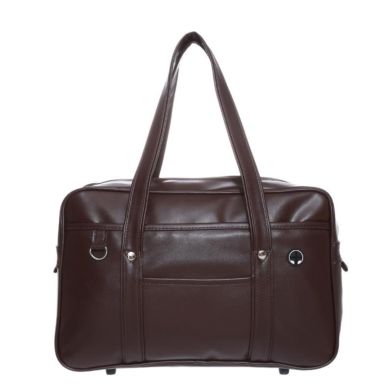 Bolso de Hombro Tipo Maletín PU de Uniforme Escolar Japonés - Unisex