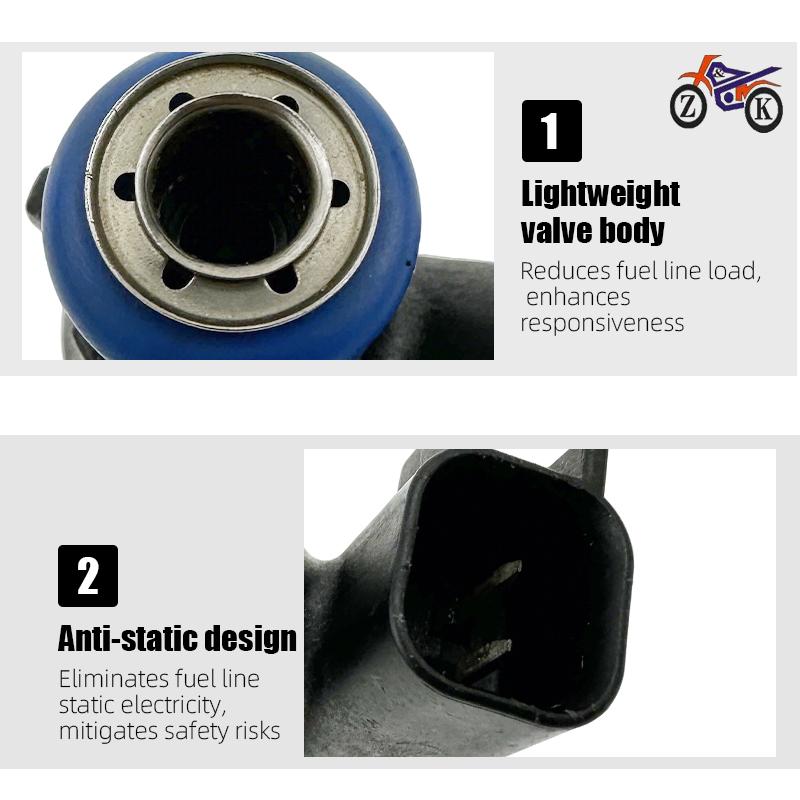 1 Stück Motorrad-Kraftstoffeinspritzdüse für Benelli TNT250 TNT300 BN302 TNT600 600i BN600 Motorrad-Einspritzdüsen-Ersatz 28101893