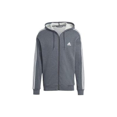 Adidas Essentials Fleece 3 Stripes Full Zip Hoodie IJ6480