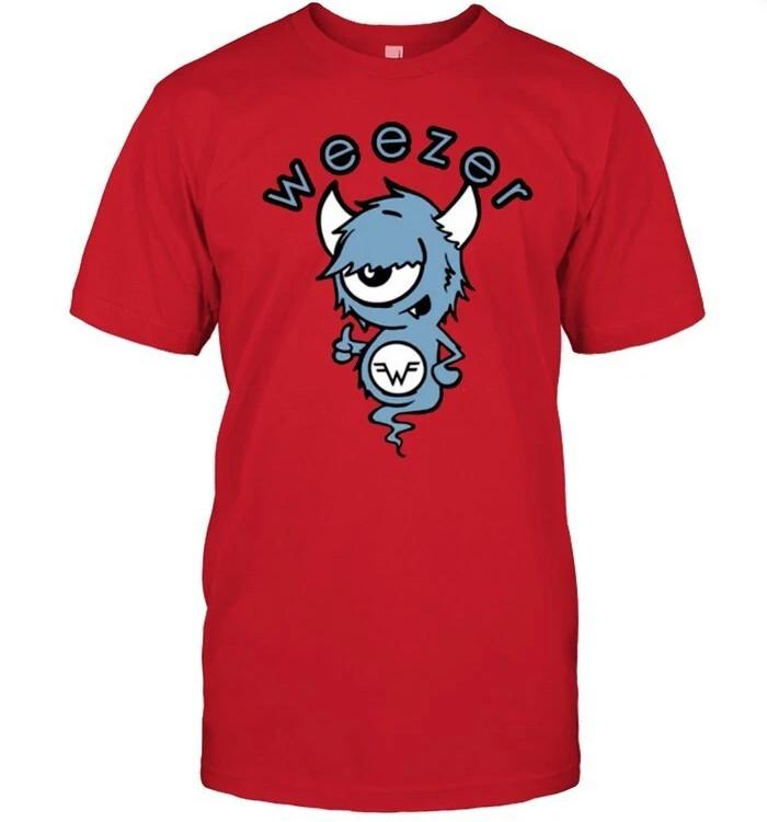 Weezer Band 2026 Monster Tour T-shirt size S-5XL XXXXL