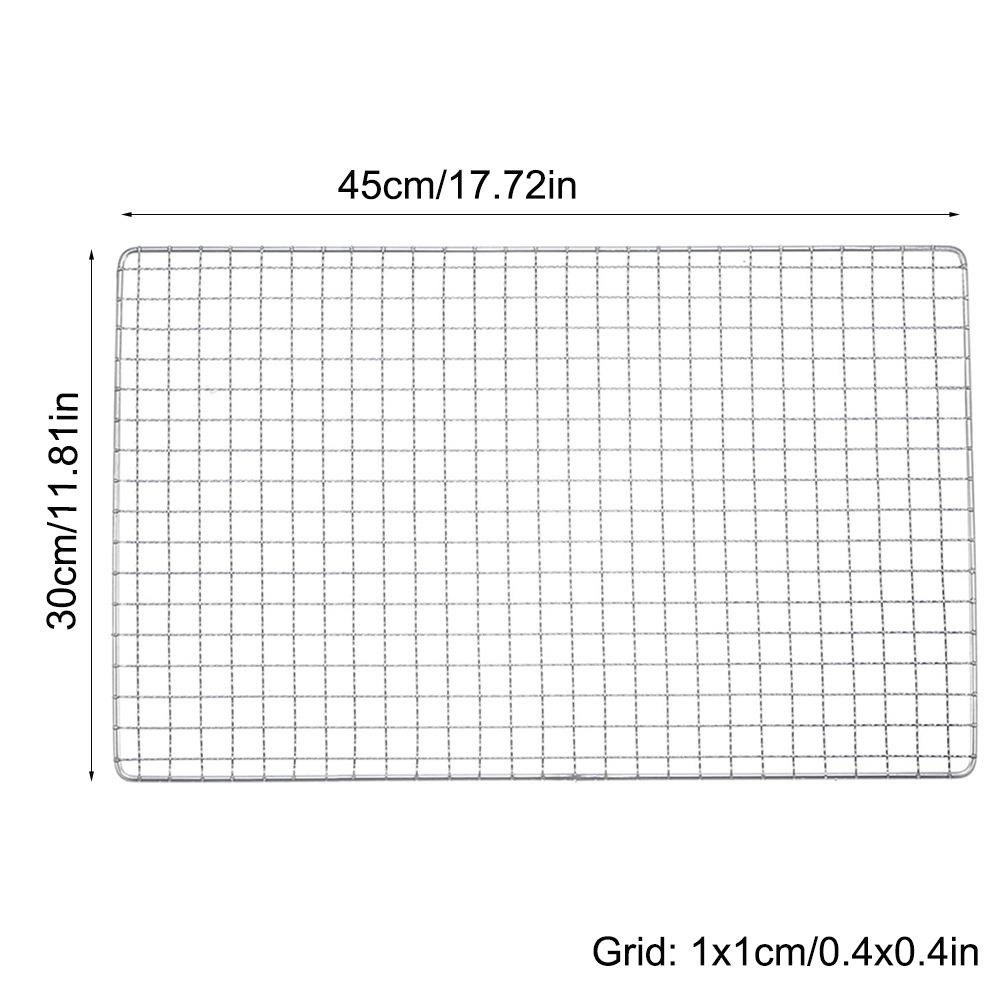 Opakovaně použitelný rošt na grilování Nerezový rošt na pečení a chlazení Rošt na dřevo Venkovní grilovací pec