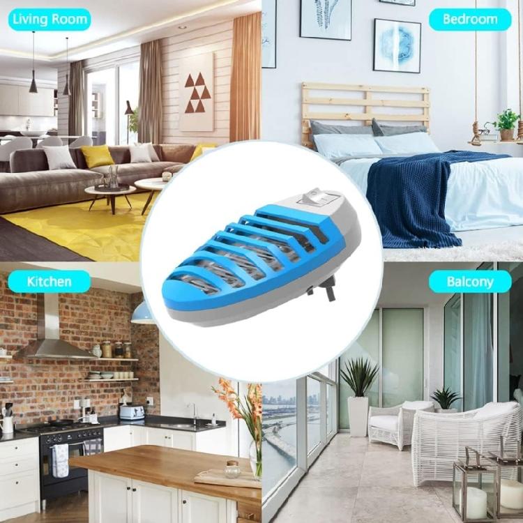 Plug In FlyKiller Universal Indoor MosquitoKiller Lamp Insect Trap for Home