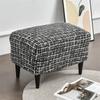 Floral Sloping Arm King Armchair Cover Elastic Armchair Slipcover Wingback Wing Sofa Back Chair Cover Elastic Chair Slipcover